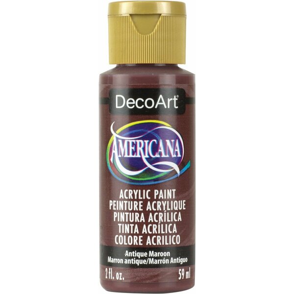 Deco Art ANT MAROON-AMERICANA PAINT 2 OZ DA-160